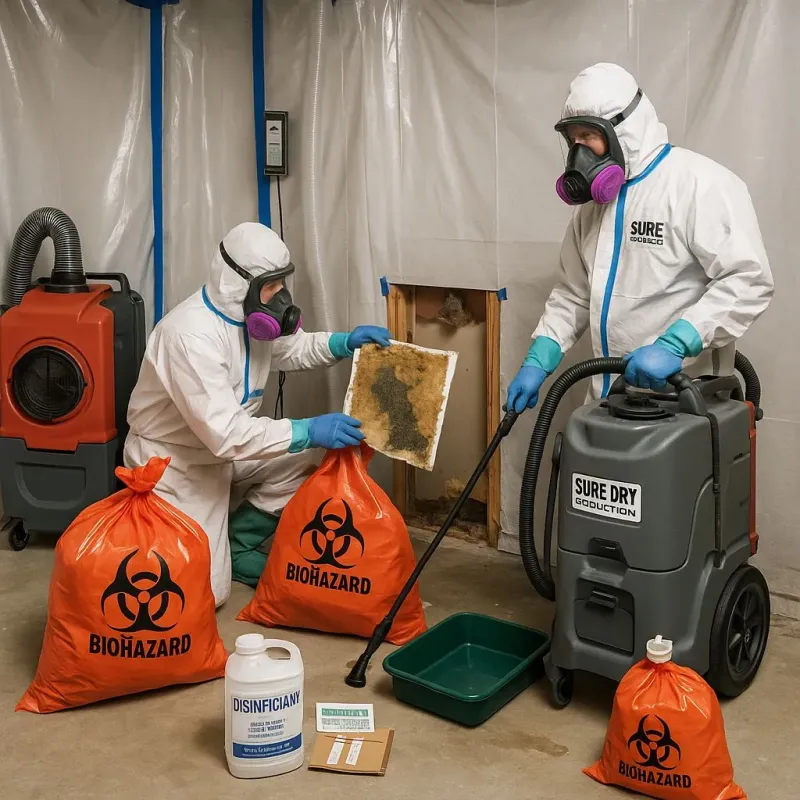 Contaminated Water Handling Protocols process in Triangle, VA